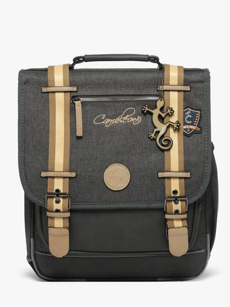 Rugzak Vintage Urban 2 Compartimenten Cameleon Grijs vintage urban SD39